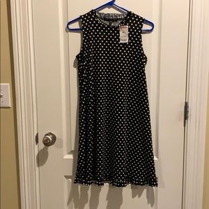 Polkadot sleeveless dress